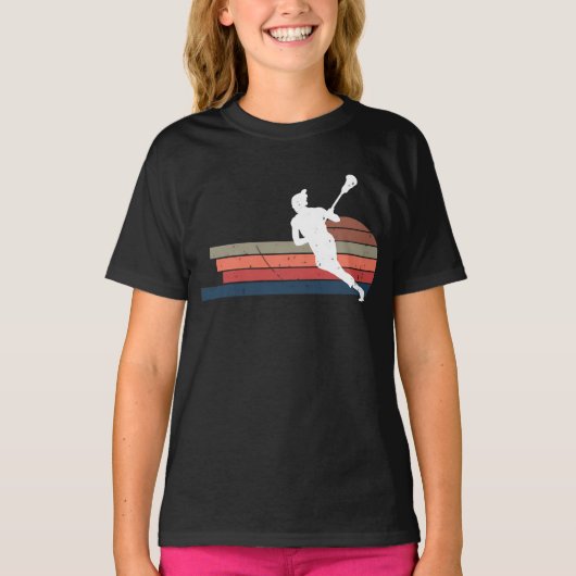 T-shirt Lacrosse vintage (Devant)