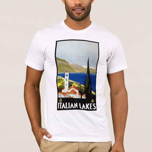T-shirt Lacs italiens (Devant)