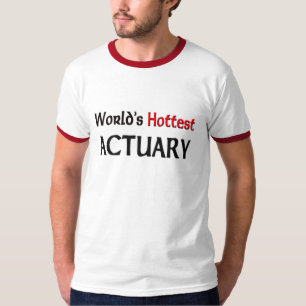 T-shirt L'actuaire le plus chaud des mondes