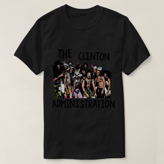 T-shirt L'administration George Clinton (Design devant)