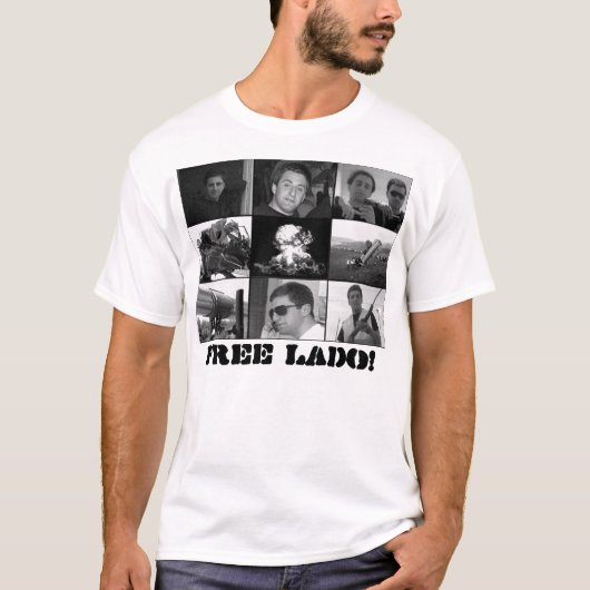 T-shirt lado libre 2 B&W (Devant)