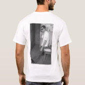 T-shirt lado libre 2 B&W (Dos)