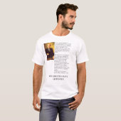 T-shirt L'adresse d'adieu d'Ike (Devant entier)
