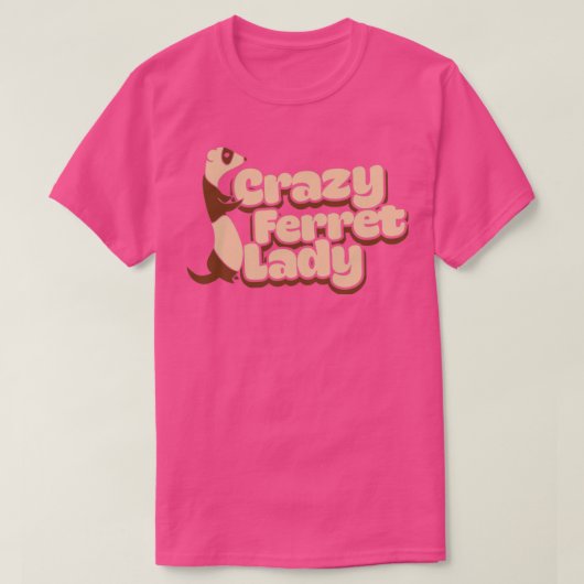T-shirt Lady 1 du Ferret fou (Design devant)