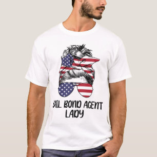 T-shirt Lady, agent de cautionnement