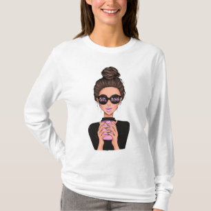 T-shirt Lady Boss Life, Boss Babe Woman, Girl Boss