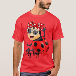 T-shirt Lady Bug Chemise Lady Bug Maman Bandana