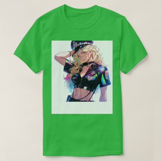 T-shirt Lady Cop (Design devant)