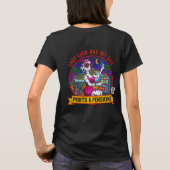 T-shirt Lady Luck Has Set Sail- Back Only Print (Dos)