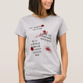 T-shirt Lady Macbeth Shirt (Devant)