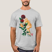 T-shirt Lady Rose Graphic Tee (Devant)