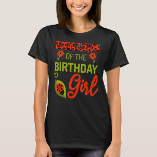 T-shirt Ladybug Anniversaire Cousin De La Fille Anniversai