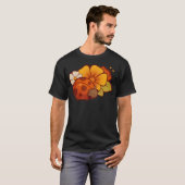 T-shirt Ladybug Avec Fleurs (Devant entier)