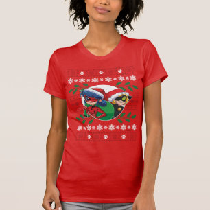 T-shirt Ladybug & Cat Noir Graphique de vacances