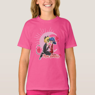 T-shirt Ladybug & Cat Noir Mon Amour
