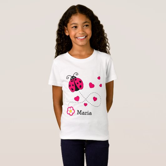 T-Shirt Ladybug change de nom (Devant entier)