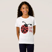 T-Shirt Ladybug Cute Animal Print (Devant entier)