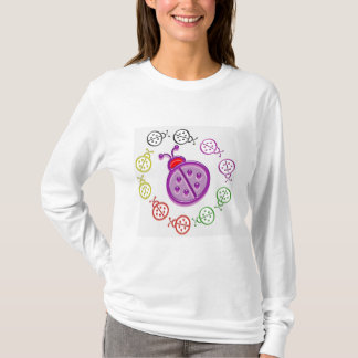 T-shirt LadyBUG Danse : Les enfants aiment Lady BUG sur le