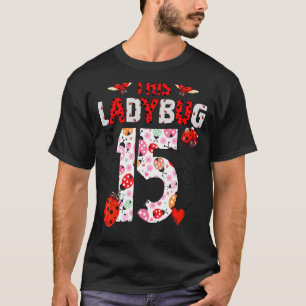 T-shirt Ladybug Est Un Thème Anniversaire De 15 Ans Ladybu