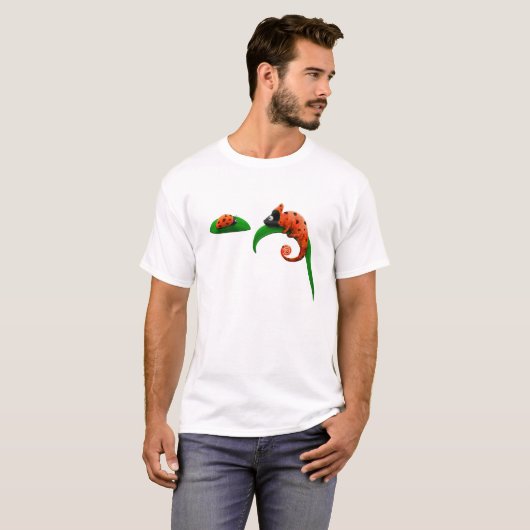 T-shirt Ladybug et Chameleon (Devant entier)