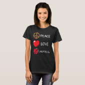 T-shirt Ladybug Heart Bug Log Paix Ladybug Ladybug Inse (Devant entier)