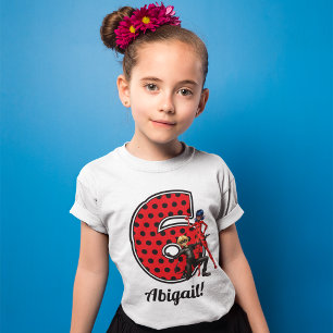 T-Shirt Ladybug Miraculeux et Cat Noir 6e anniversaire