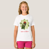 T-shirt Ladybug Nature Personalized (Devant entier)