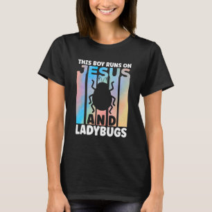 T-shirt Ladybug Outfit Insect for Ladybugs Loys for Boys