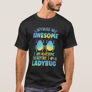 T-shirt Ladybug Outfit Insect Ladybugs for Women Girls_1