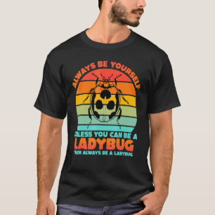 T-shirt Ladybug Retro Vintage Beetles Entomologues