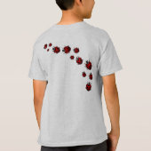 T-shirt Ladybug Shirt Kid's Baseball Jersey Ladybug (Dos)