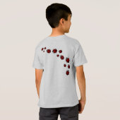 T-shirt Ladybug Shirt Kid's Baseball Jersey Ladybug (Dos entier)