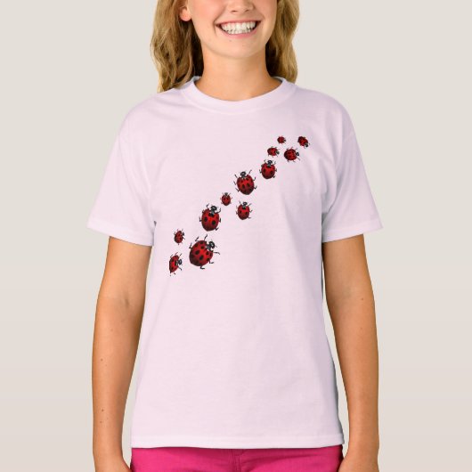 T-shirt Ladybug Shirt Sweatshirt de l'enfant Ladybird Bug  (Devant)