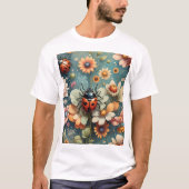 T-shirt Ladybug Spider (Devant)