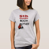 T-shirt Ladybug Thématique Salle d'école Mère (Devant)