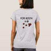 T-shirt Ladybug Thématique Salle d'école Mère (Dos)