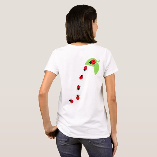 T-shirt Ladybugs (Dos entier)