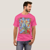 T-shirt Ladybugs Et Fleurs (Devant entier)