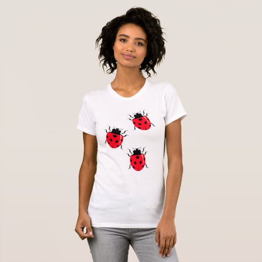 T-shirt Ladybugs - Printemps (Devant entier)