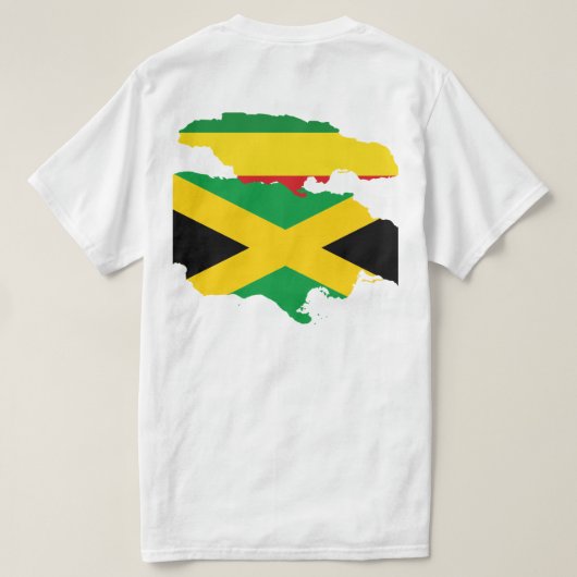 T-shirt LadySensi-Jamaïcain de DBRay (Design dos)