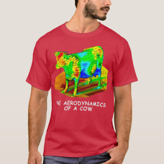 T-shirt L'aérodynamique d'une vache