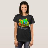 T-shirt L'aérodynamique d'une vache (Devant entier)