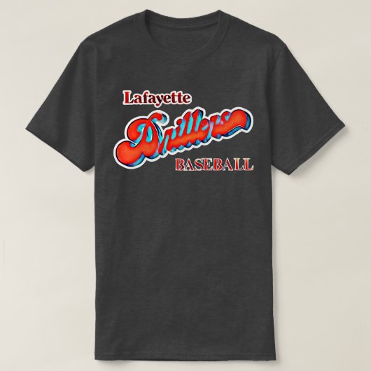 T-shirt Lafayette Drillers Baseball (Design devant)