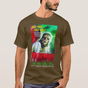 T-shirt L'affiche alternative de la malédiction du loup-ga