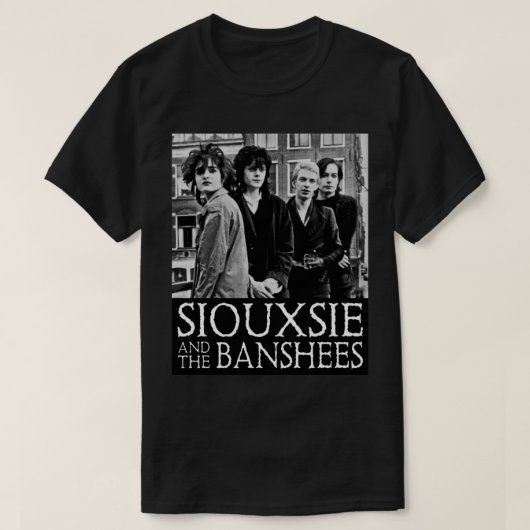 T-shirt L'affiche de Siouxsie et Banshees (Design devant)