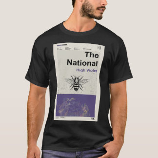 T-shirt L'affiche nationale - haute violette
