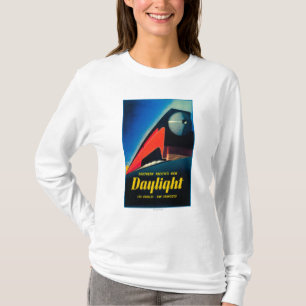 T-shirt L'affiche promotionnelle de train de lumière du