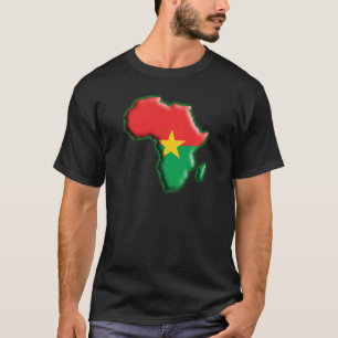 T-SHIRT L'AFRIQUE : BURKINA FASO
