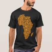 T-shirt L'Afrique doit s'unir (Devant)