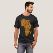 T-shirt L'Afrique doit s'unir (Devant entier)